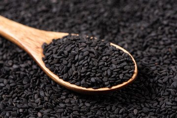 black sesame seeds